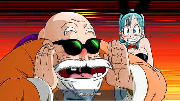 Kame Paradise 2 Part 2 Bulma bunny recibe un carnero por una enorme polla y ella es virgen Hey tetonas tetonas rebotan por todas partes